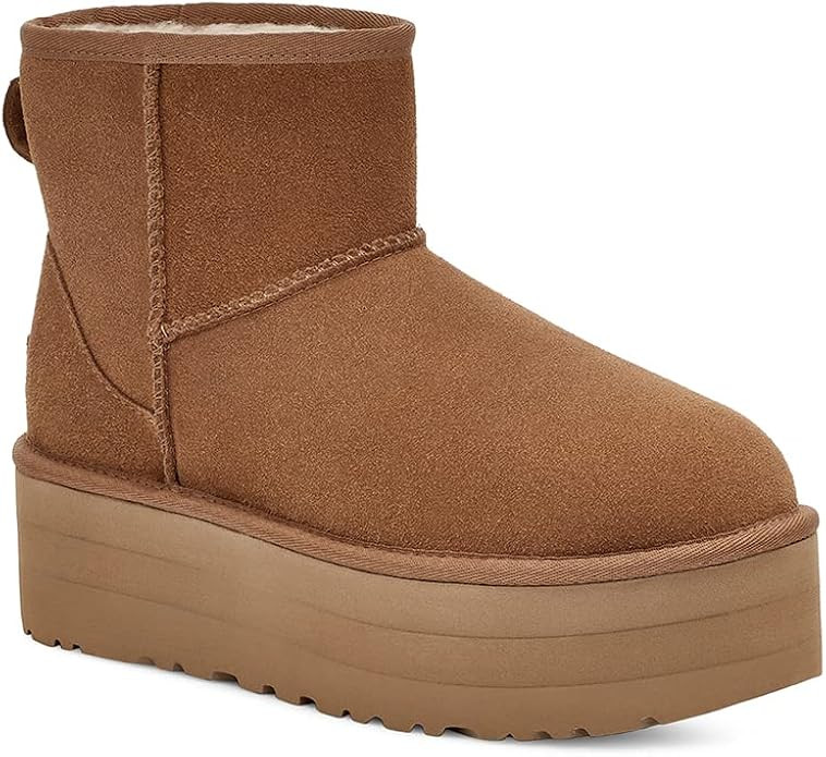 UGG Women's Classic Mini Platform Boots | Amazon (US)