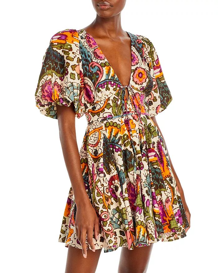 Madeline Printed V Neck Dress | Bloomingdale's (US)