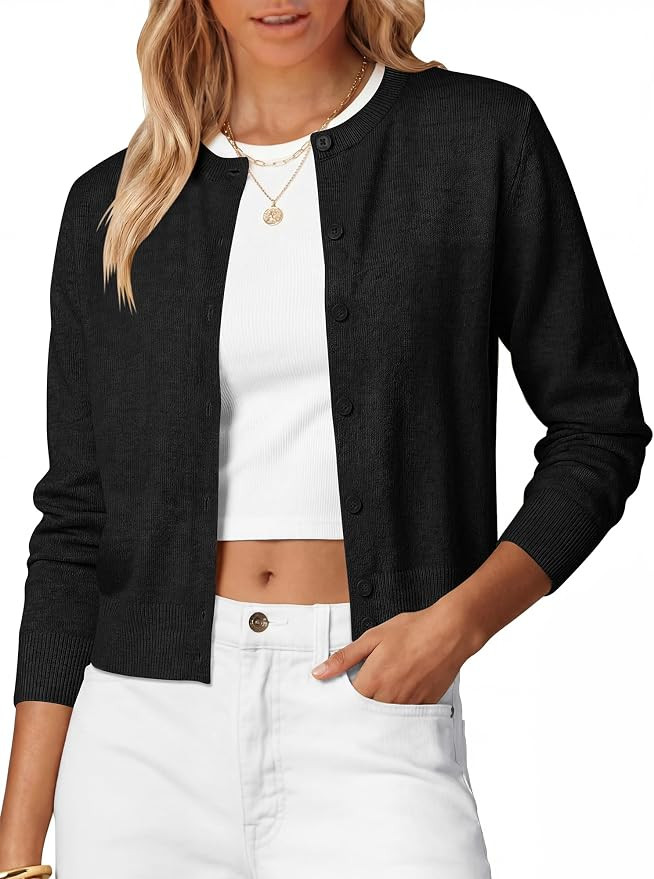ANRABESS Cardigan Sweaters for Women 2026 Fall Outfits | Amazon (US)