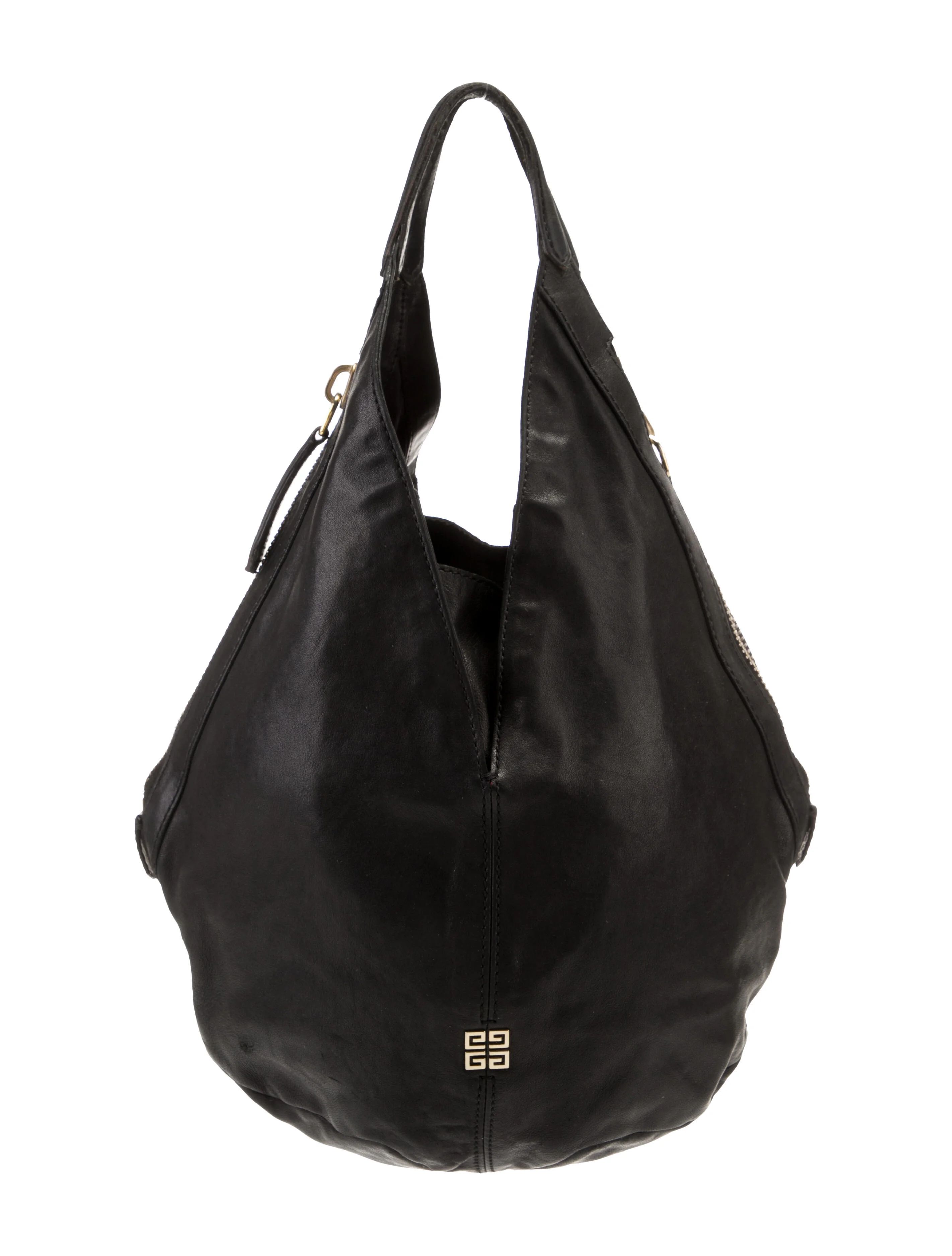 Solid Leather Hobo Bag | The RealReal