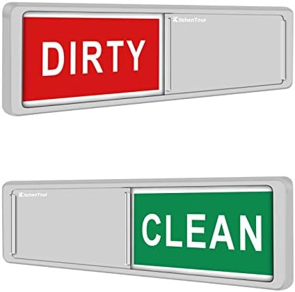 KitchenTour Clean Dirty Magnet for Dishwasher Upgrade Super Strong Magnet - Easy to Read Non-Scra... | Amazon (US)