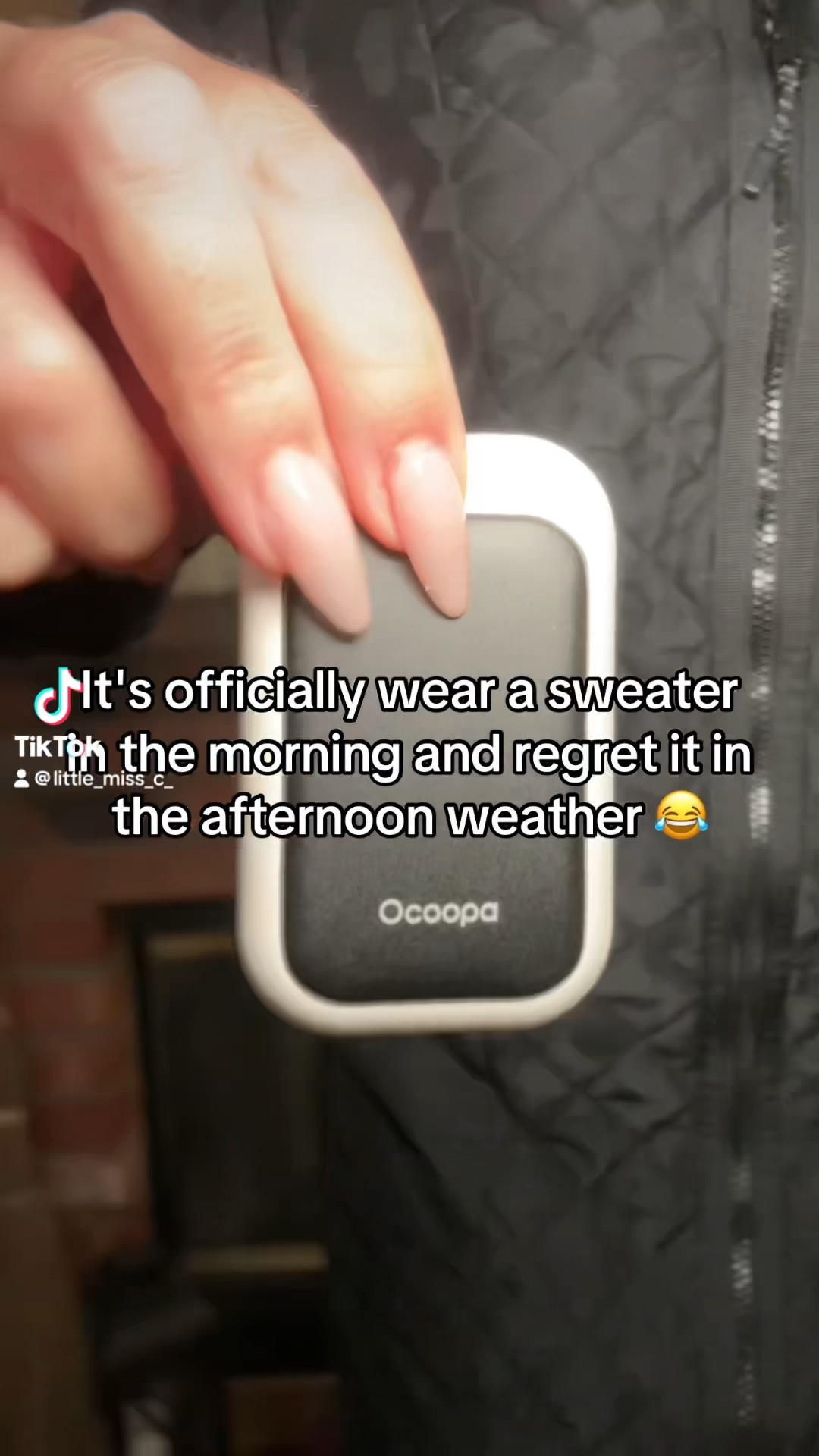 These rechargable hand warmers are so versatile and convenient! Great gift idea
#ocoopahandwarmer #rechargeablehandwarmer #warming #handwarmers #midwest #coldhands #huntingseason #warmhands #warmingup #winter #outdoors #giftideas #christmasgifts #stockingstuffers @ocoopa-offical

#LTKGiftGuide #LTKHoliday #LTKActive