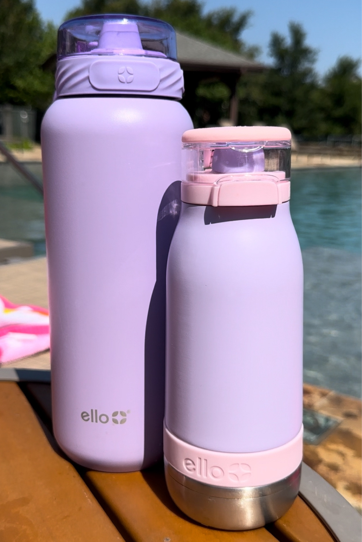 Love these water bottles! They have a lock so they are spill proof and they keep beverages cold for hours! I bought the small one for my daughter! 💦

#LTKFamily #LTKKids
