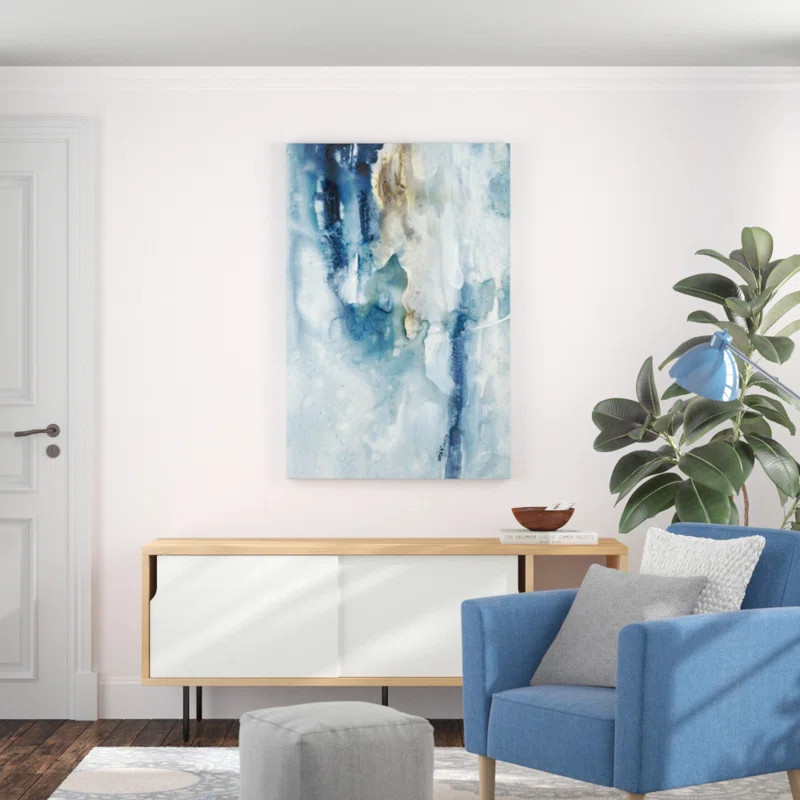 Peaceful Calm III by Joyce Combs - Wrapped Canvas Painting Print | Wayfair North America