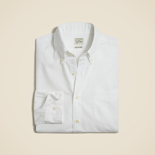 Secret Wash cotton poplin shirt | J. Crew US