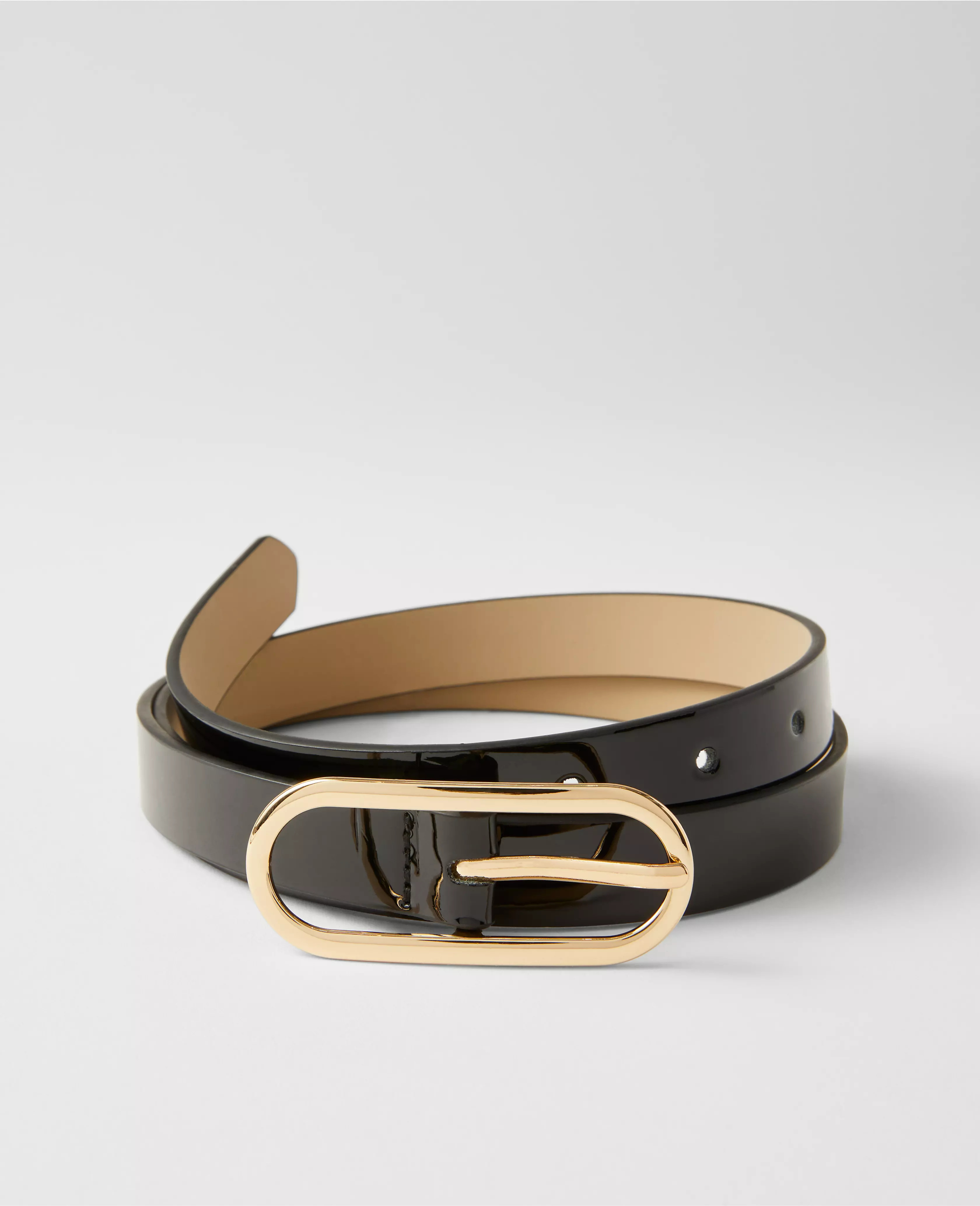 Oval Patent Belt | Ann Taylor