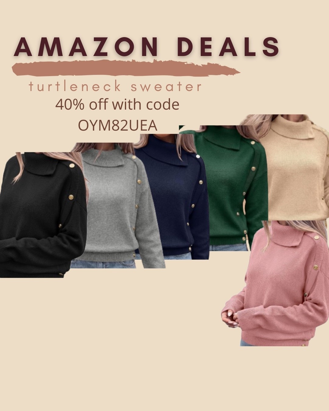 So cute $13 ends 9/16

Amazon fashion
Amazon deals
Turtleneck sweater

#LTKSaleAlert