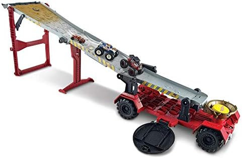 Hot Wheels Monster Truck Downhill Race & Go Track Set, Includes Hot Wheels Monster Truck and Hot Whe | Amazon (US)