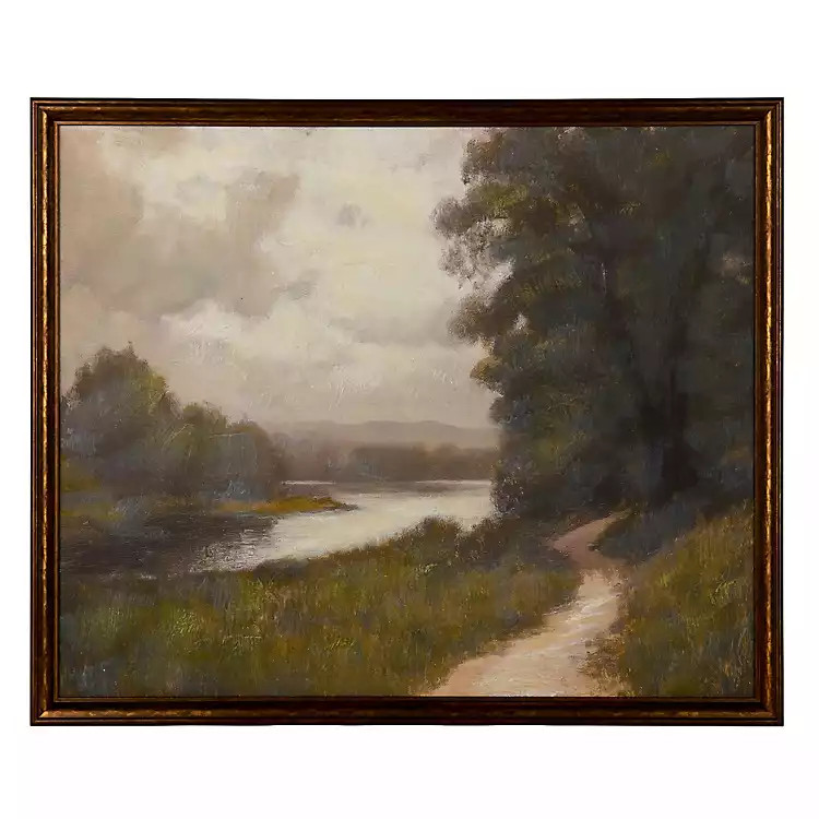 New! Reflection Lake Framed Art Print | Kirklands