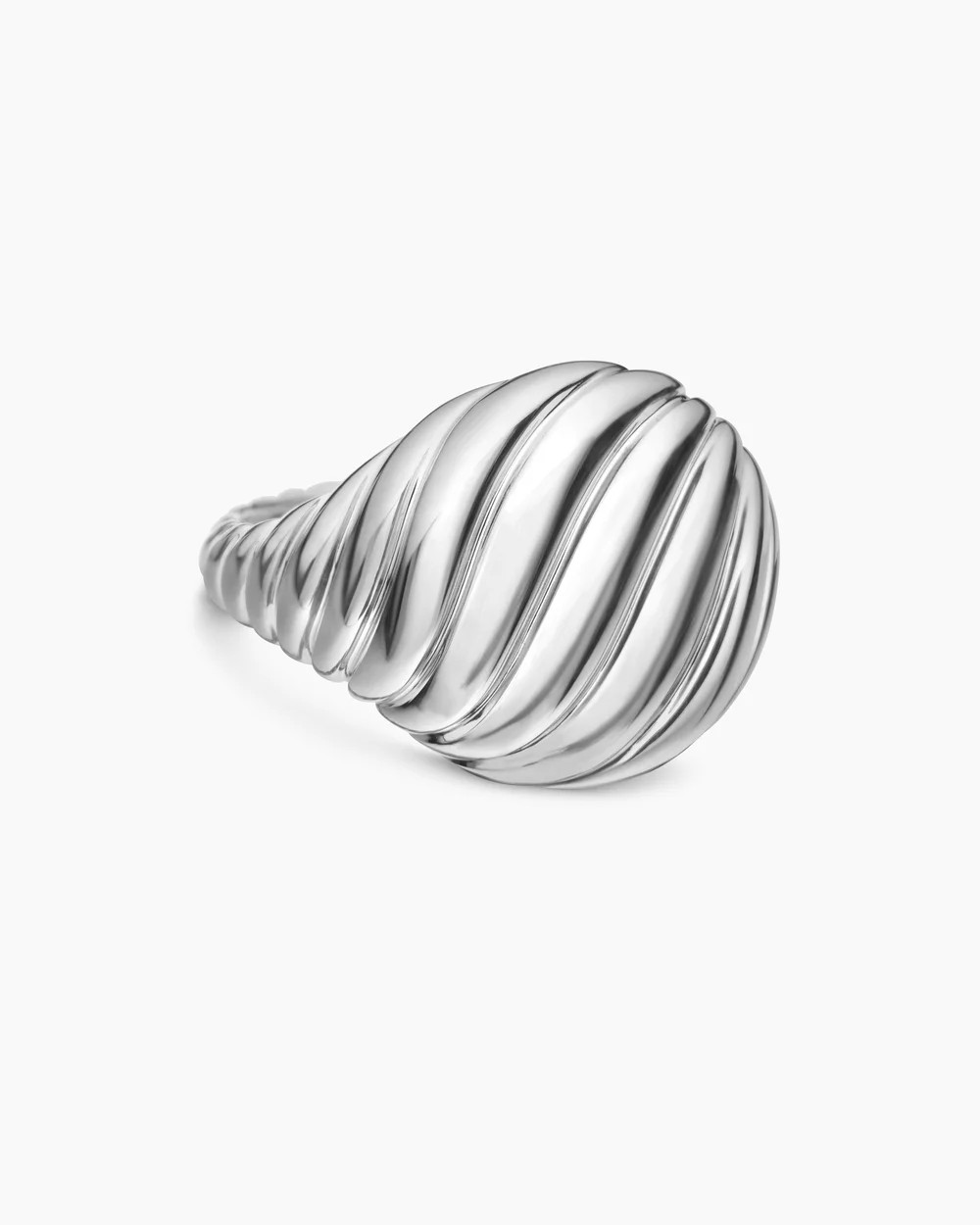 David Yurman | Sculpted Cable Flex Bracelet in 18K Yellow Gold, 5mm | David Yurman
