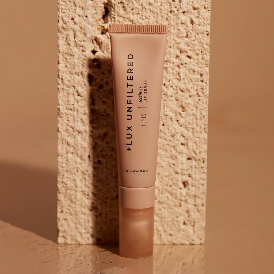 + Lux Unfiltered N°15 Soothing Lip Serum + Fragrance Free + Hydrating and Moisturizing Vegan Lip... | Amazon (US)