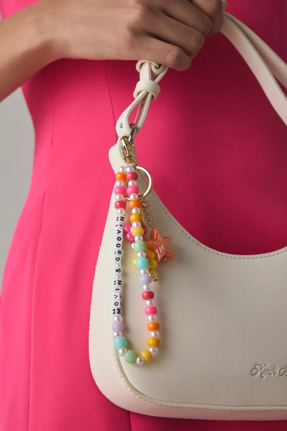 Little Words Project UO Exclusive Movin & Groovin Keychain | Urban Outfitters (US and RoW)