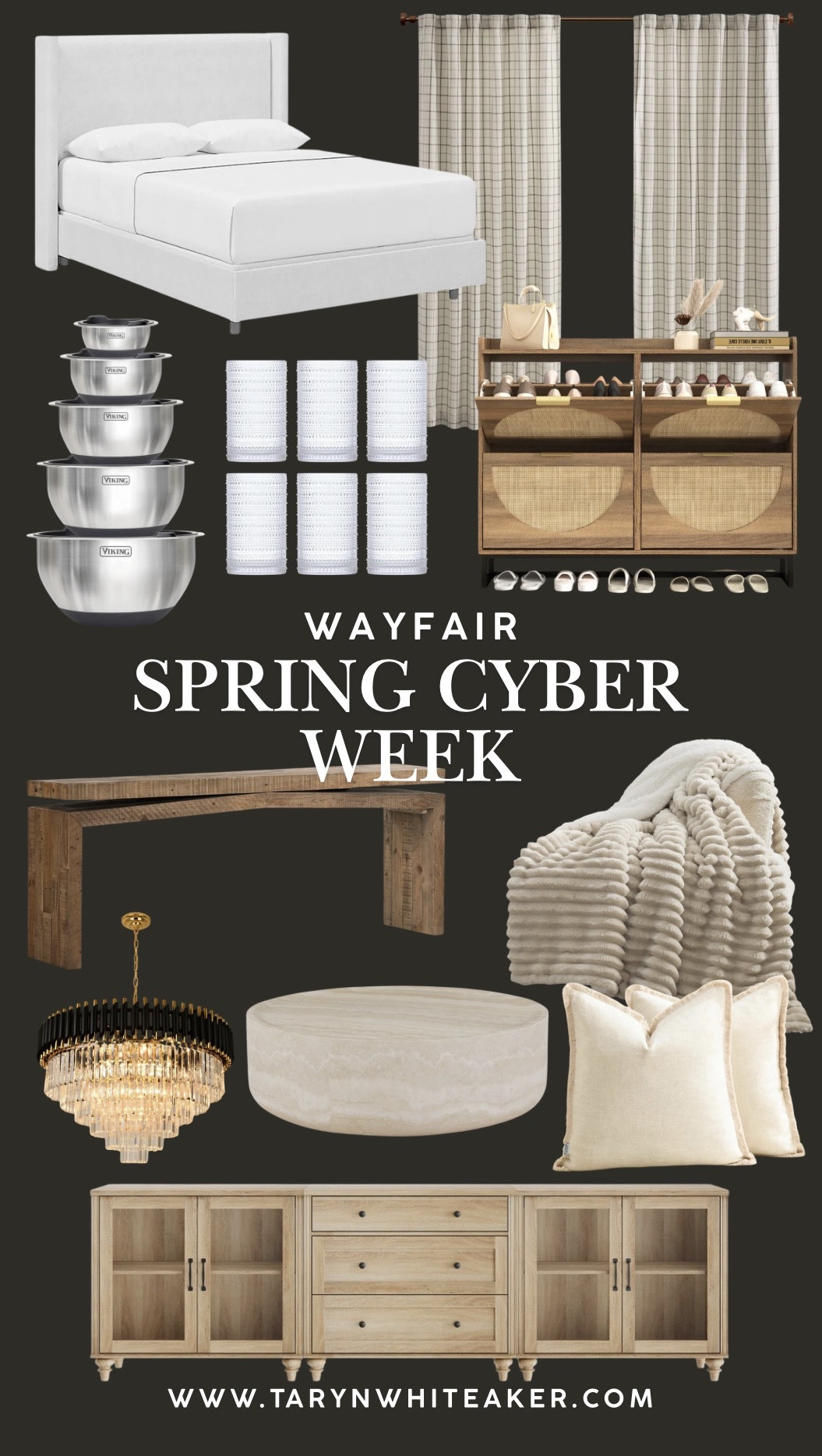 Wayfair Spring Cyber Week is here and these are the home finds you don’t want to miss. From neutral furniture and cozy bedding to modern lighting, storage pieces, and everyday kitchen essentials, this sale is packed with the best deals for a full home refresh.

Think modern organic style, warm wood tones, neutral decor, and timeless pieces that instantly elevate your space without breaking the bank.

If you’ve been waiting to update your home, this is the time. Everything is linked here.

#LTKSeasonal #LTKHome