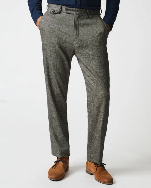 FLAT FRONT TROUSER - | Billy Reid Inc.