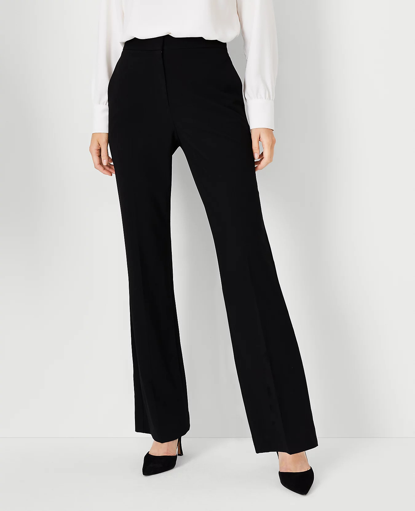 The High Rise Trouser Pant in Seasonless Stretch | Ann Taylor (US)
