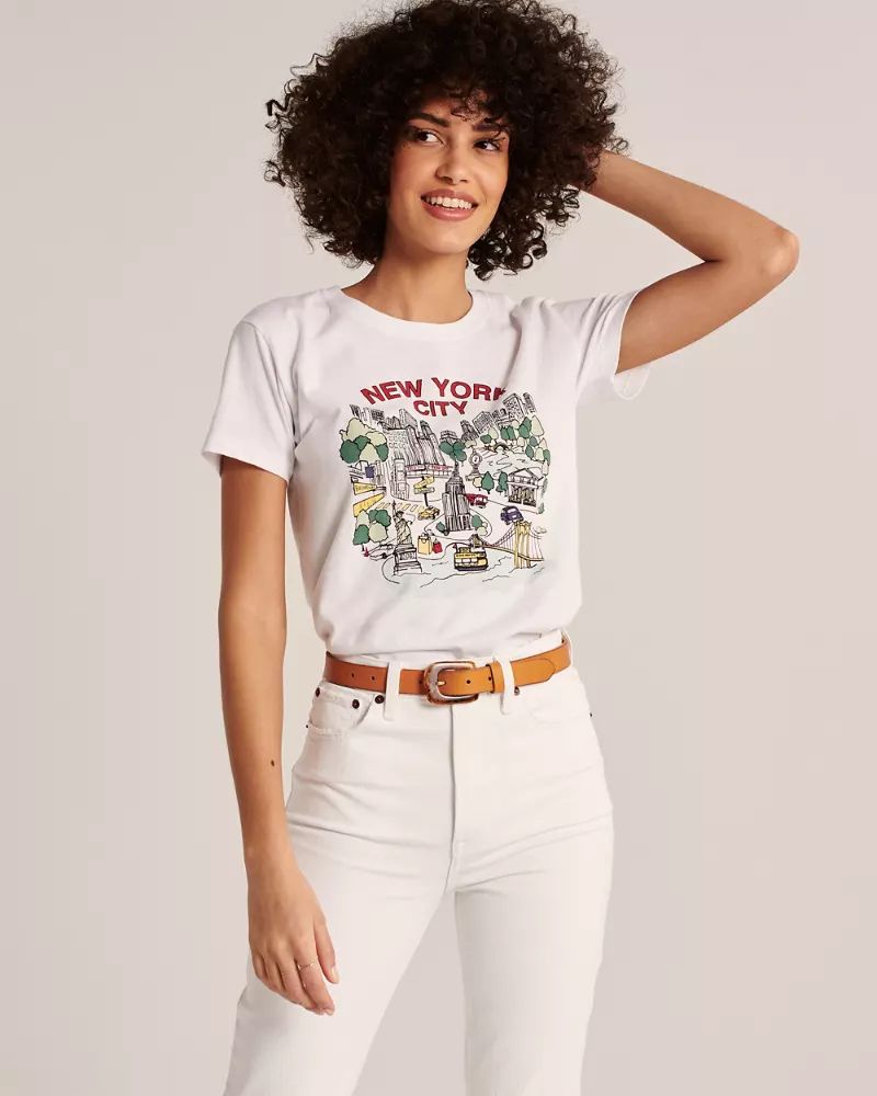 Short-Sleeve Graphic Tee | Abercrombie & Fitch US & UK