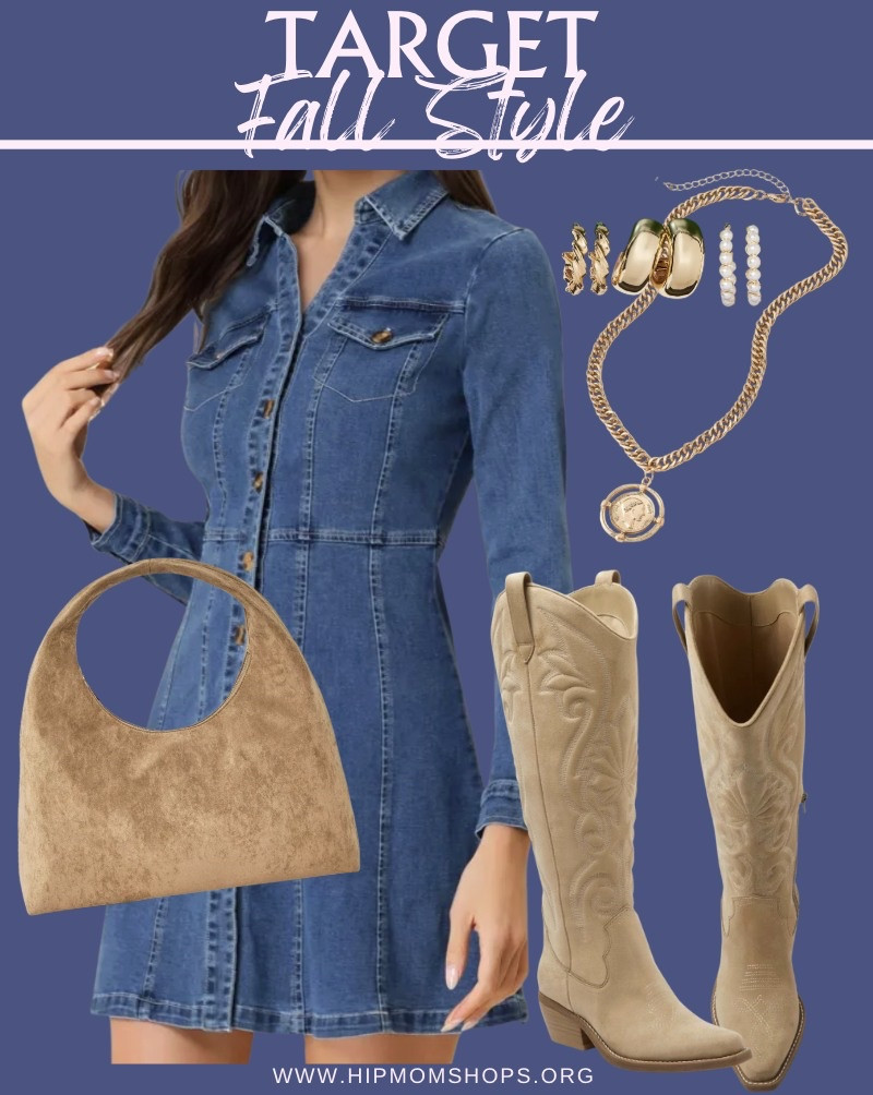 Target Fall Look

women’s fall outfits
Women’s booties
Suede shoes
Suede purse
Fall color palette
Fall fashion
cozy autumn layers
fall sweaters and cardigans
transitional fall fashion
chic fall boots
women’s plaid and flannel

#LTKStyleTip #LTKSeasonal #LTKSaleAlert