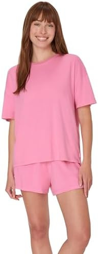 Hanes Women's Pajamas Set, Comfywear Pajamas for Women Set, Originals SupertSoft Loungewear, T-Sh... | Amazon (US)