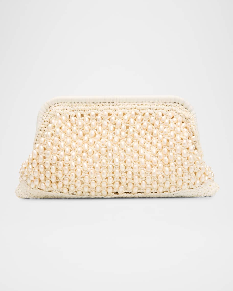 BTB Los AngelesHandbagsBTB Los Angeles ClutchesClutchesBTB Los AngelesPerola Pearly Beaded Raffia... | Neiman Marcus