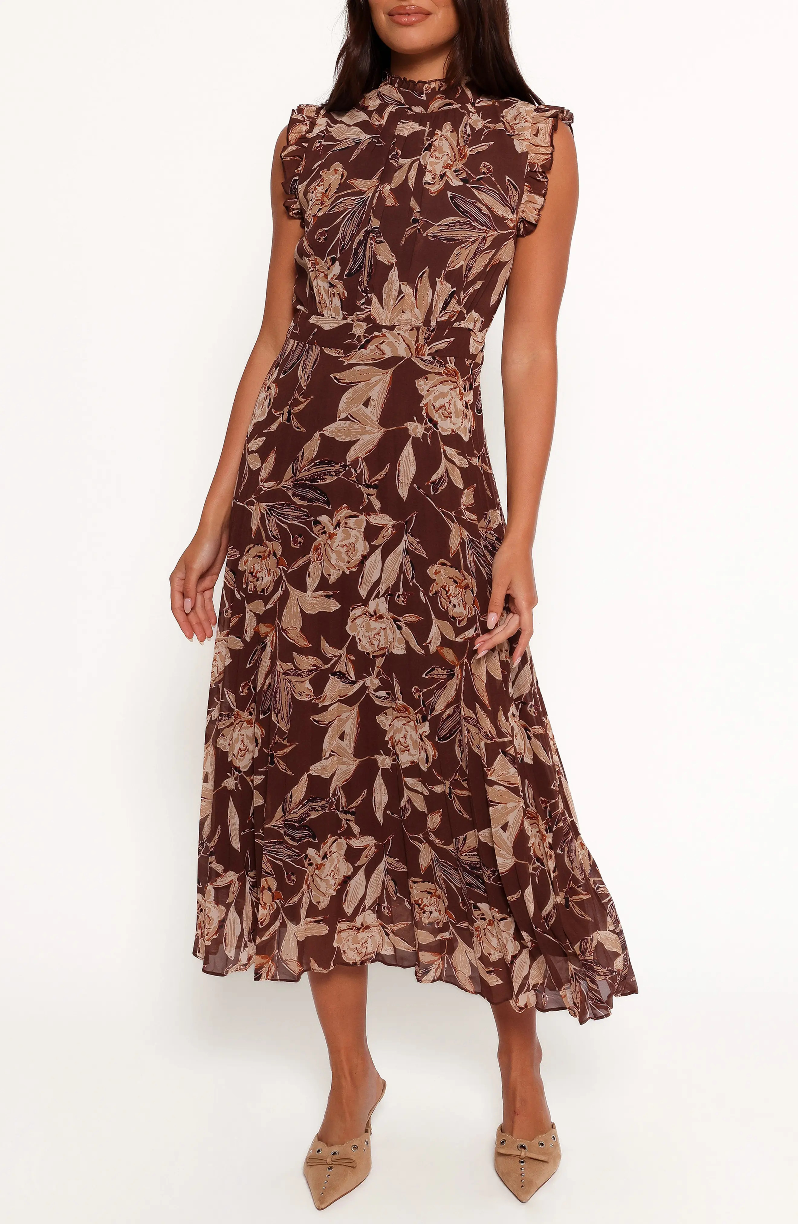 Petal & Pup Delphine Pleated Sleeveless Maxi Dress (Women) | Nordstrom | Nordstrom