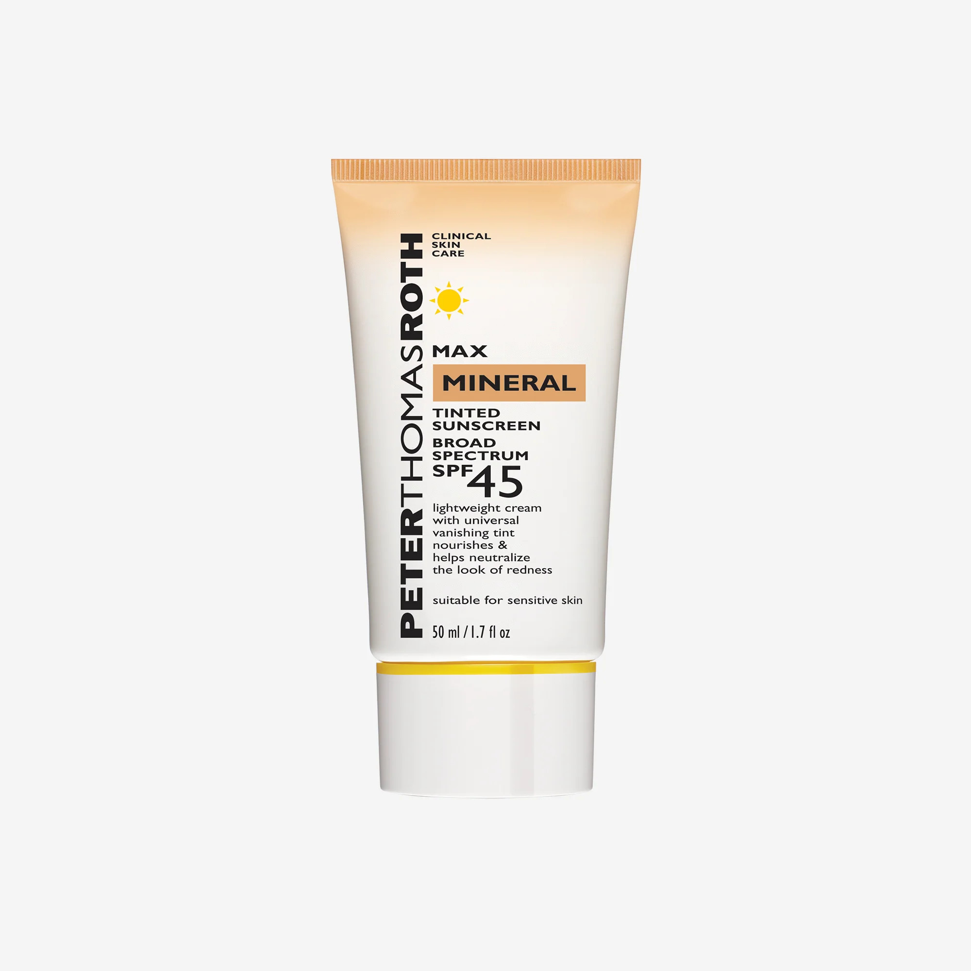 Max Mineral Tinted Sunscreen Broad Spectrum SPF 45|50 ml / 1.7 fl oz | Peter Thomas Roth Labs