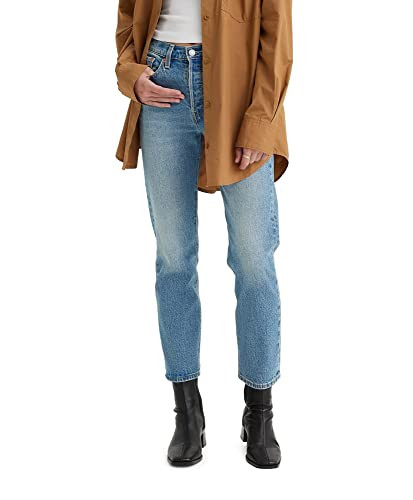 Levi's Women's Premium Wedgie Straight Jeans, Christina, 25 | Amazon (US)