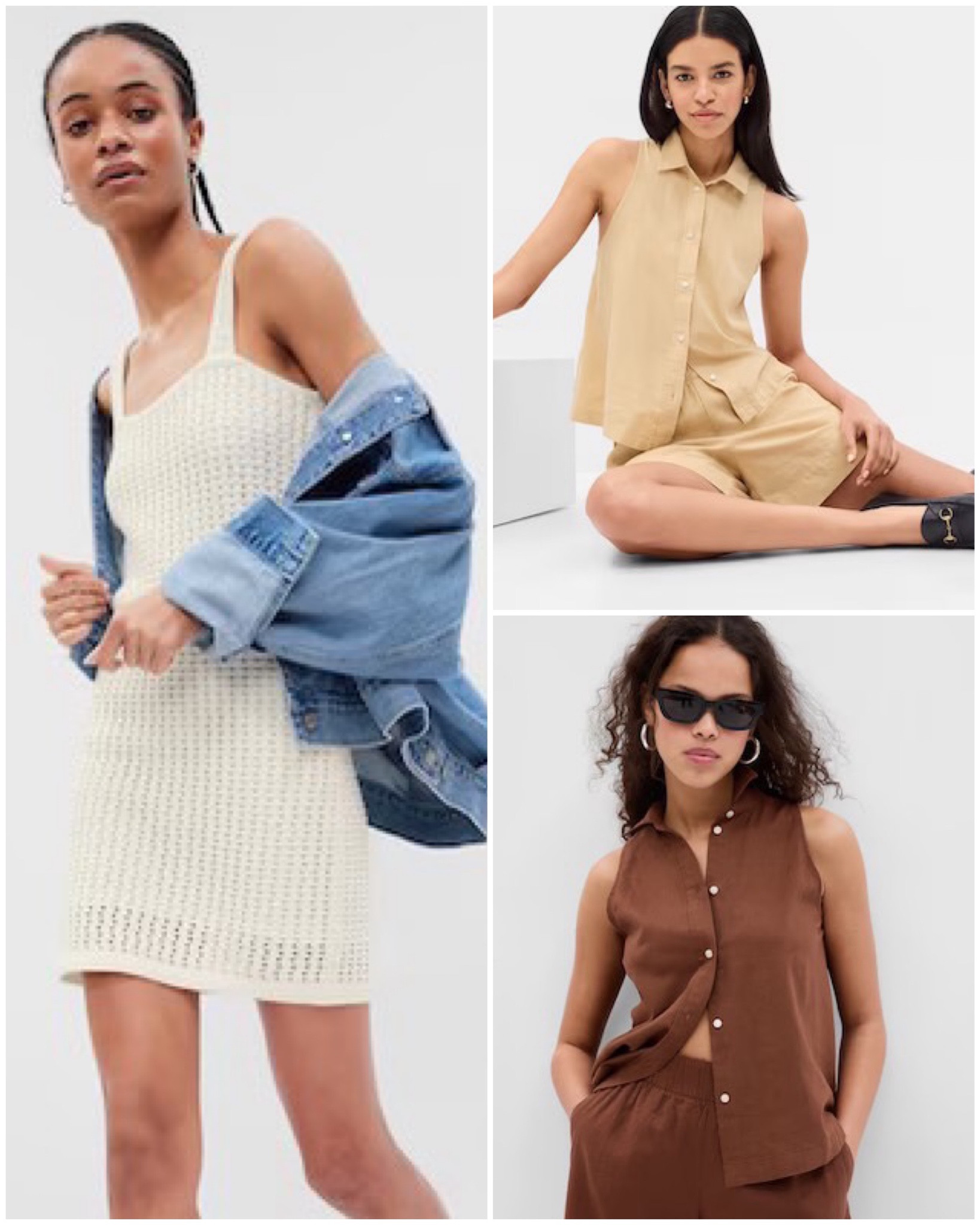Spring Neutrals at Gap
Cream, Beige, Chocolate

#LTKstyletip #LTKunder100 #LTKsalealert