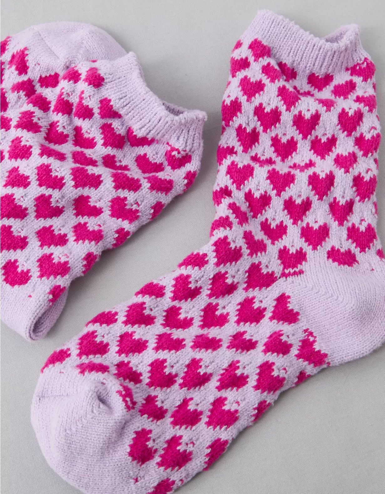 AE Hearts Crew Sock | American Eagle Outfitters (US & CA)