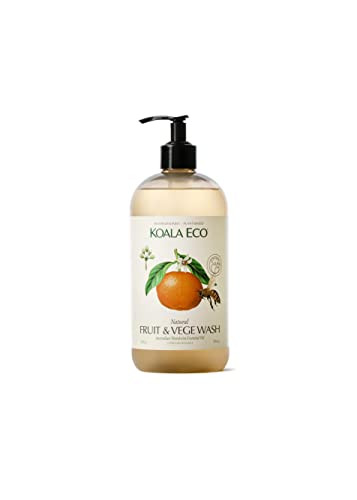 Koala Eco Natural Fruit & Vegetable Wash - Plant-Based, Eco-Friendly - with Australian Mandarin Essential Oil - 24oz | Amazon (US)