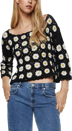 Daisy Crochet Sweater | Nordstrom