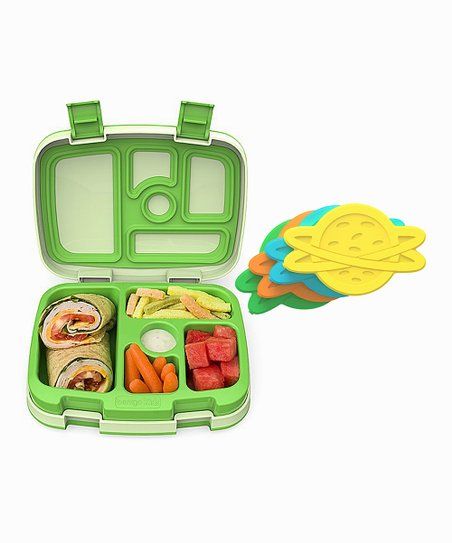 Green Bento Box & Planet Ice Pack Set | Zulily