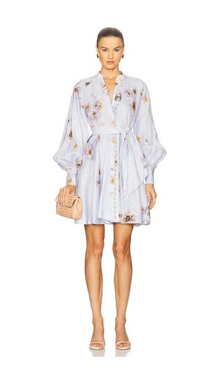 Fit & Flare Dress in Lilac Poppy | Birthday Dress | Birthday Outfit | Birthday Party Outfits  | Revolve Clothing (Global)