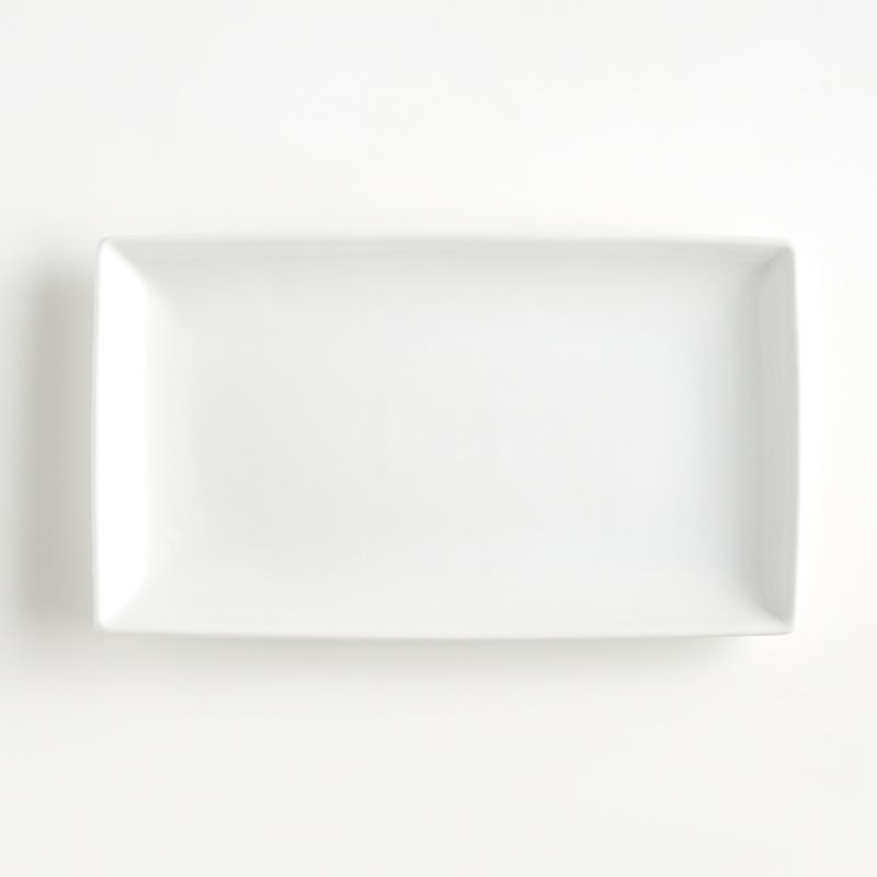 Rectangular Appetizer Plate + Reviews | Crate & Barrel | Crate & Barrel