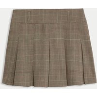 M&S Collection Girls Mini Checked Pleated Skirt (6-16 Yrs) - 11-12 - Multi, Multi | Marks & Spencer (UK)