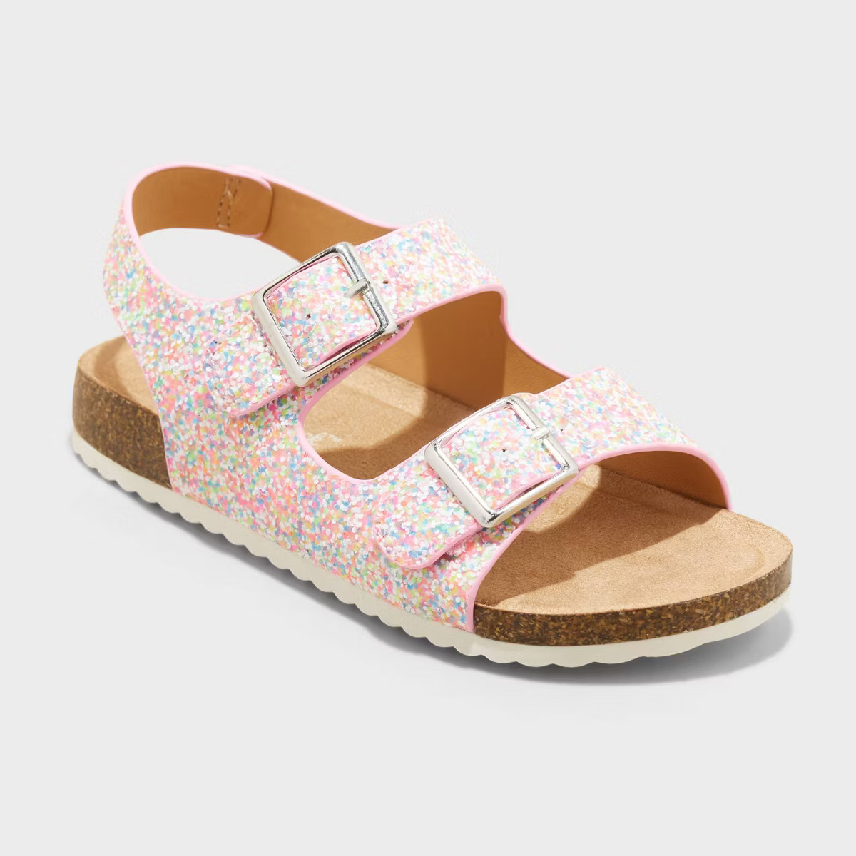 Toddler Girls' Reagan Footbed Sandals - Cat & Jack™ | Target