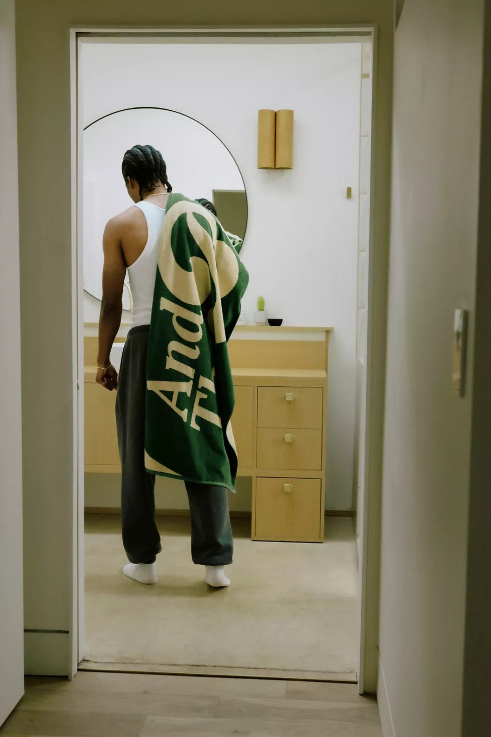 RavieB UO Exclusive And The B Is For Beach Towel | Urban Outfitters (US and RoW)