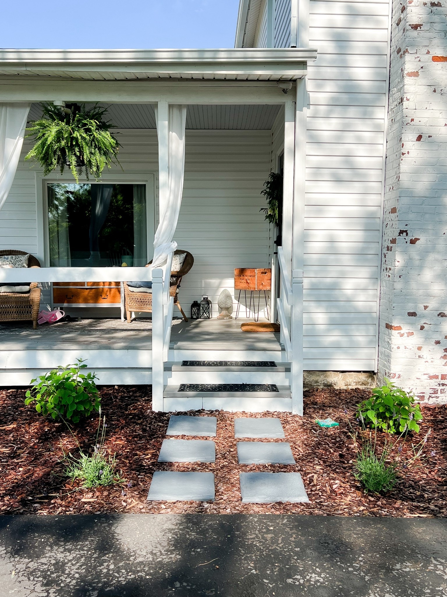 Shop our front porch! Spring porch refresh 

Front porch rug, outdoor rug, outdoor porch fan, outdoor pillows, patio cushions, outdoor chair cushions, siding hooks, front door wreath, wreath hook, hairpin legs, outdoor curtains, linen curtains, curtain rod, farmhouse front porchh

Follow my LTK @LetteredFarmhouse on the @shop.LTK app to view this post and get my exclusive app-only content!

#liketkit #LTKHome #LTKSaleAlert #LTKSeasonal
@shop.ltk
https://liketk.it/666cG