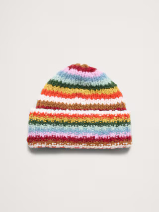 Chunky Cashmere-Silk Beanie | Banana Republic (US)