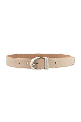 Bambi Skinny Silver Hardware Belt | FWRD 
