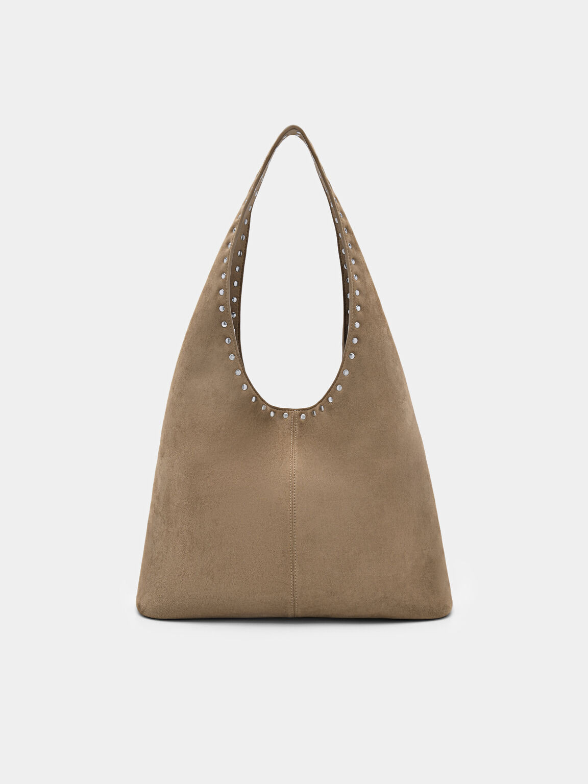 Sand Issa Studded Hobo Bag | PEDRO | Pedro Shoes