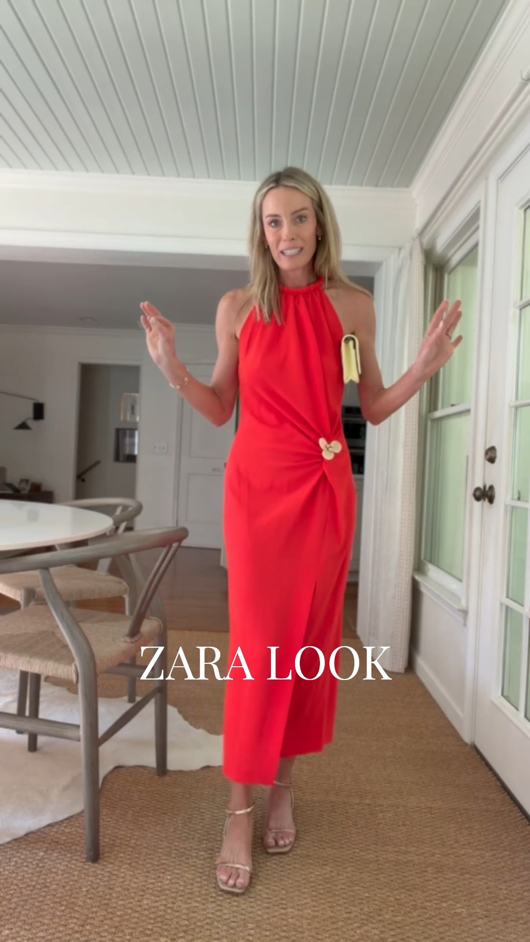 Perfect elevated & fun dress for spring!!