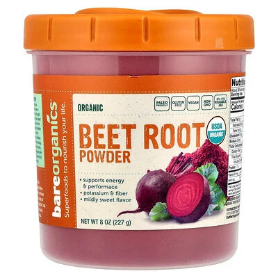 BareOrganics, Organic Beet Root Powder, 8 oz (227 g) | iHerb