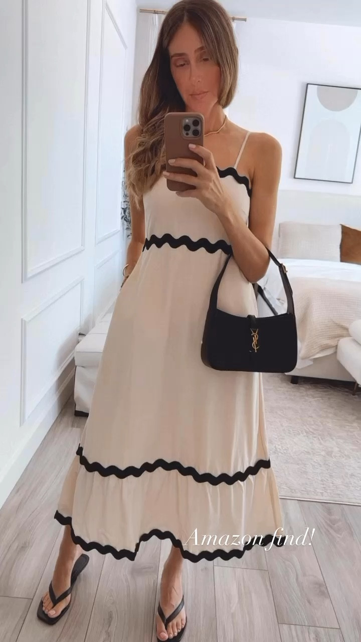 Great Amazon summer dress. European summer style that I love! Runs its. Wearing a size small.

#LTKStyleTip #LTKSeasonal #LTKOver40