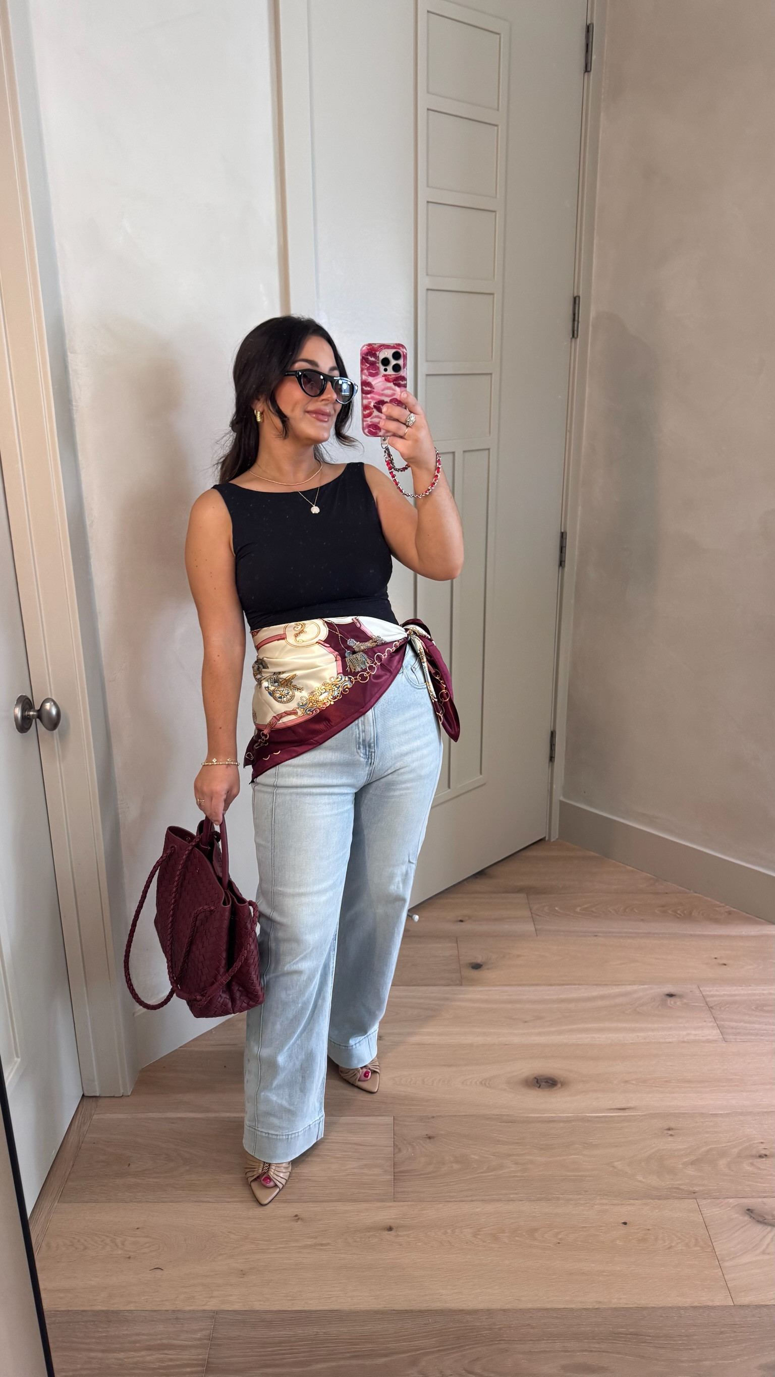 Chic and effortless outfit! 

Top with built-in bra size small, Jeans size 4 

5'0" 140lbs

#LTKootd #LTKSaleAlert #LTKPetite