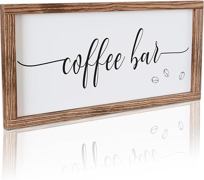 Coffee Bar Decor, Coffee Signs for Coffee Bar, Decoracion para Cocina | Amazon (US)