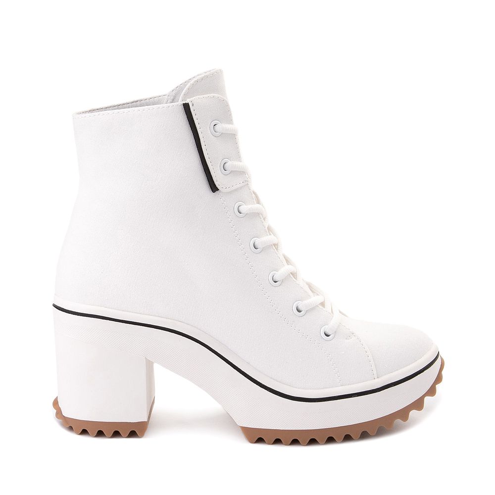 Womens MIA Brittnee Platform Sneaker Boot - White | Journeys