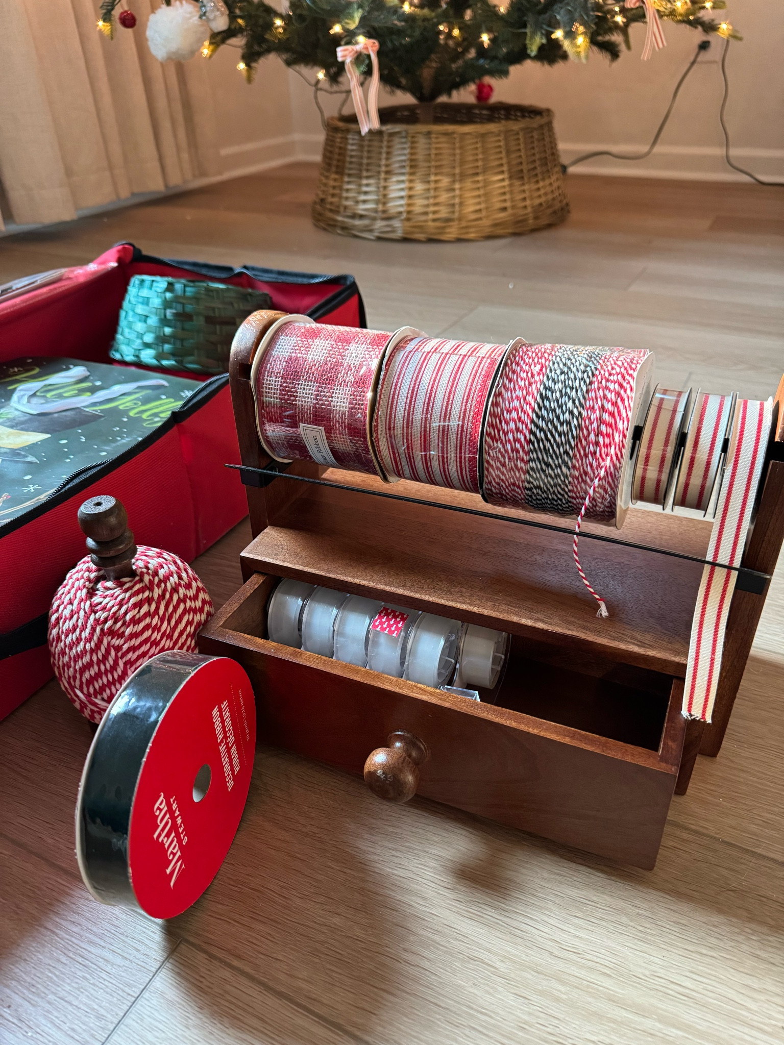 Ribbon holder 
Christmas wrapping 

#LTKU #LTKHoliday #LTKSeasonal