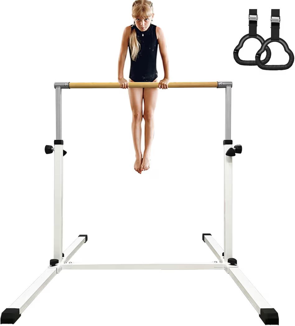 XDEMODA The Latest Model Gymnastics Bar for Kids Ages 3-15 for Home, Anti-Slip, Easy to Assemble,... | Amazon (US)