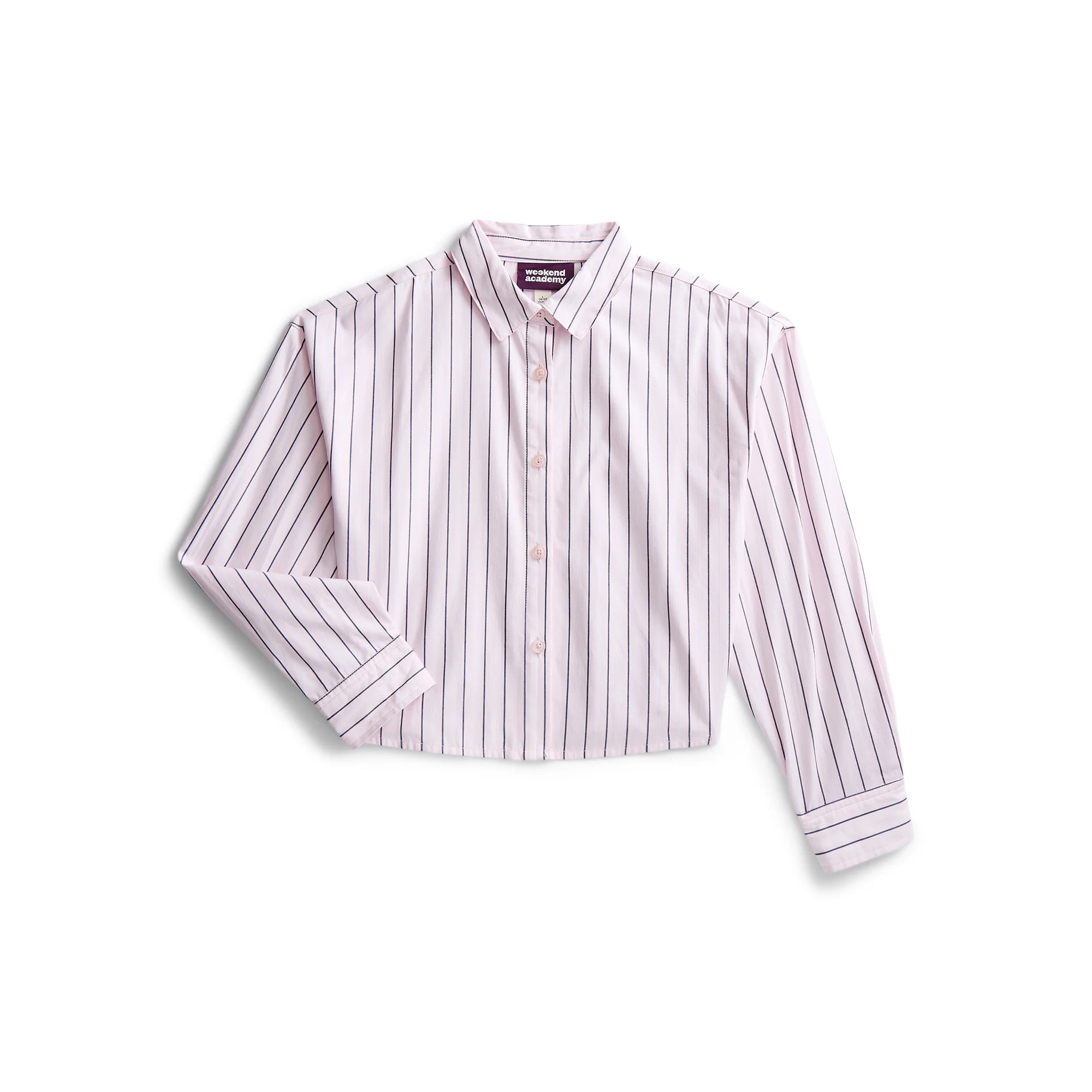 Weekend Academy Girls Button Up Shirt with Long Sleeves, Sizes 4-18 | Walmart (US)