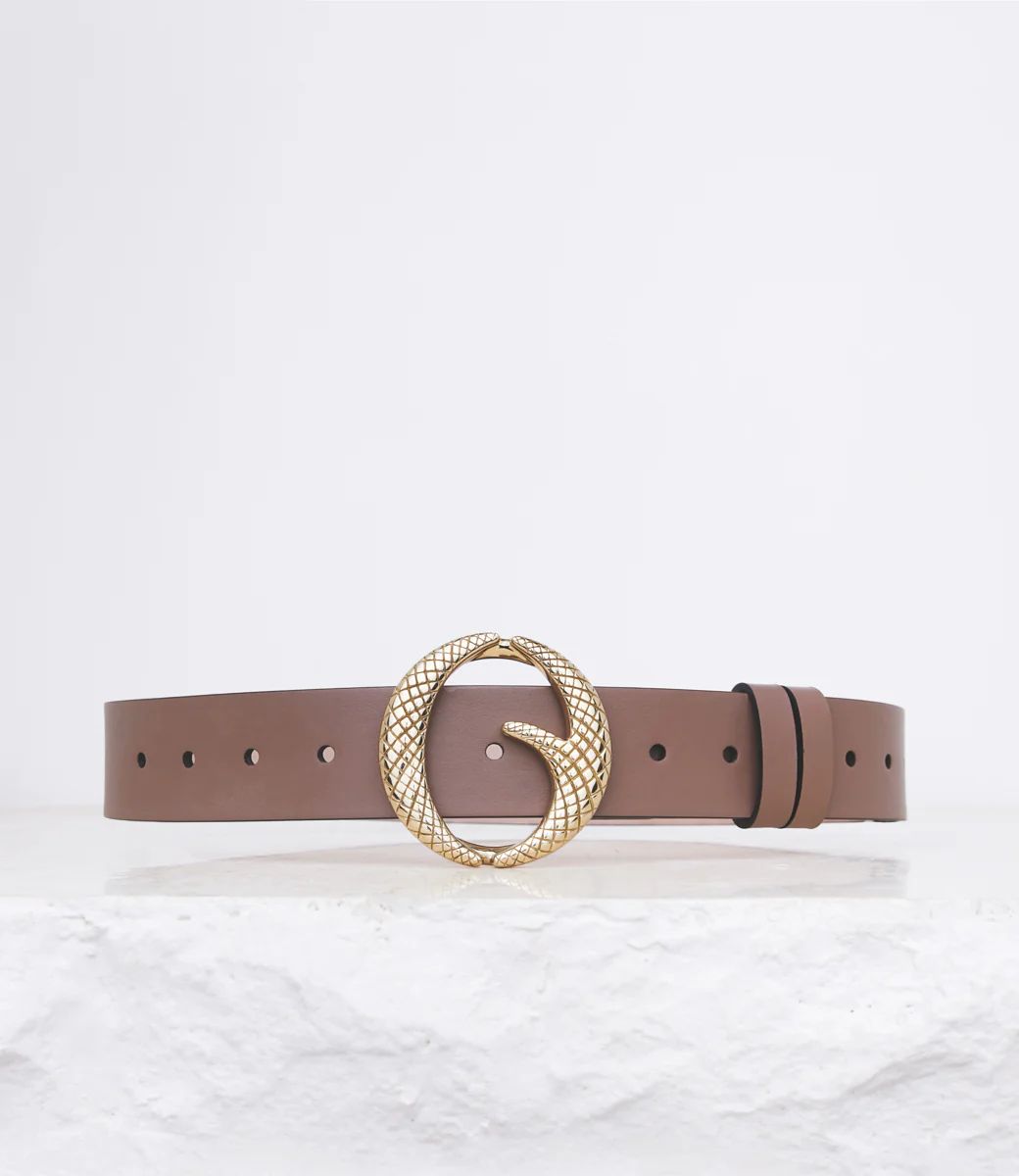 Classic Taupe Belt | Clinch Belts